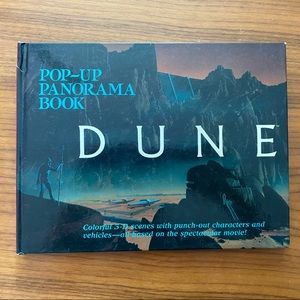 1984 DUNE pop-up panorama book